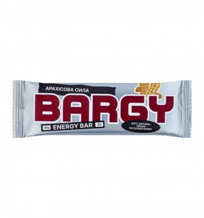 Батончик Bargy Арахисовая сила 12 х 40г