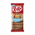 Шоколад Kit Kat молочний з вафлею, білою глазур`ю та начинкою зі смаком тіста для печива 99г