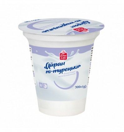 Напій Fine Life Айран по-турецьки кисломолочний безлактозний 300г