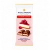 Шоколад Millennium La Creme Edition молочный с кремовой и малиновой начинкой 100г