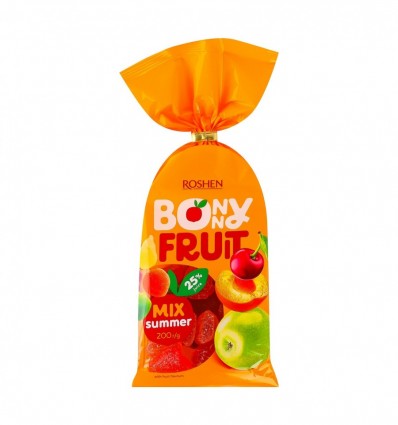 Цукерки желейні Roshen Bonny fruit Summer mix 200г
