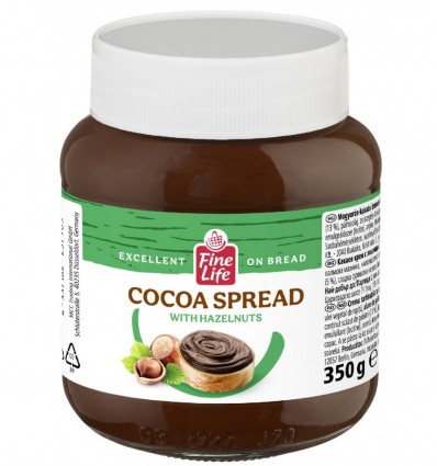 Паста Fine Life шоколадно ореховая 350г