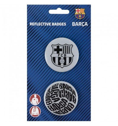 Набор значков светоотражающих Kite FC Barcelona BC25-107