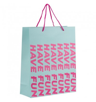 Пакет паперовий подарунковий Axent Have fun 8502-28-A, 26х32 см