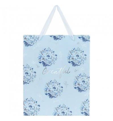 Пакет пластиковий подарунковий Axent Flower Symphony-2 8503-42-A, 25х19 см