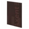 Книга записная Axent One color 8426-2-A, А4- 203*273 мм, 96 листов, клетка, бордовый