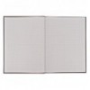 Книга записна Axent One color 8426-2-A, А4- 203*273 мм, 96 аркушів, клітинка, бордовий