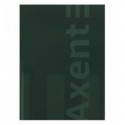 Книга записная Axent One color 8426-1-A, А4- 203*273 мм, 96 листов, клетка, зеленая
