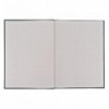 Книга записна Axent One color 8426-1-A, А4- 203*273 мм, 96 аркушів, клітинка, зелена