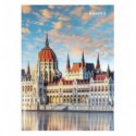 Книга записная Axent City Budapest 8425-8-A, А4- 203*273 мм, 96 листов, клетка
