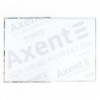 Книга записна Axent City Budapest 8425-8-A, А4- 203*273 мм, 96 аркушів, клітинка