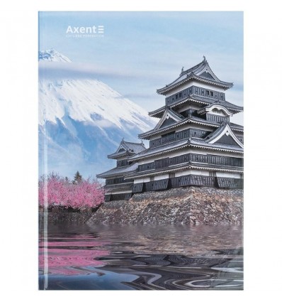 Книга записная Axent City Tokyo 8425-7-A, А4- 203*273 мм, 96 листов, клетка