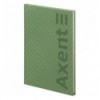Книга записна Axent Pattern 8425-1-A, А4- 203*273 мм, 96 аркушів, клітинка, зелена