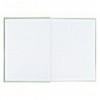 Книга записна Axent Pattern 8425-1-A, А4- 203*273 мм, 96 аркушів, клітинка, зелена