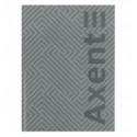 Книга записна Axent Pattern 8425-2-A, А4- 203*273 мм, 96 аркушів, клітинка, сіра