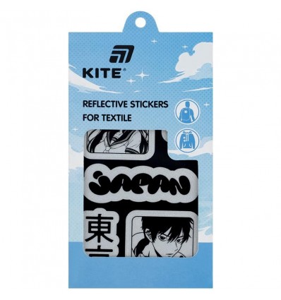Набор стикеров светоотражающих для текстиля Kite K25-114