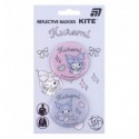 Набор значок светоотражающих Kite Kuromi HK25-107-2