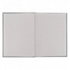 Книга записная Axent One color 8426-4-A, А4- 203*273 мм, 96 листов, клетка, серая