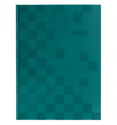 Книга записная Axent Mosaic, 8427-4-A, А4- 203*273 мм, 96 листов, клетка, зеленая