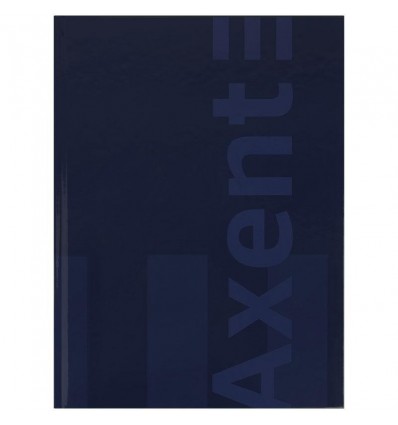 Книга записна Axent One color 8426-3-A, А4- 203*273 мм, 96 аркушів, клітинка, синя