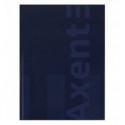Книга записна Axent One color 8426-3-A, А4- 203*273 мм, 96 аркушів, клітинка, синя