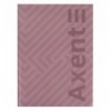 Книга записна Axent Pattern 8425-4-A, А4- 203*273 мм, 96 аркушів, клітинка, рожева