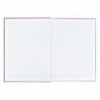 Книга записна Axent Pattern 8425-4-A, А4- 203*273 мм, 96 аркушів, клітинка, рожева