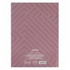 Книга записна Axent Pattern 8425-4-A, А4- 203*273 мм, 96 аркушів, клітинка, рожева