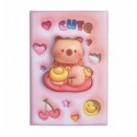 Блокнот 3D CAPYBARA 2, А5 80 л., клетка, Soft PU обложка, ассорти, KIDS Line, ZB.700009