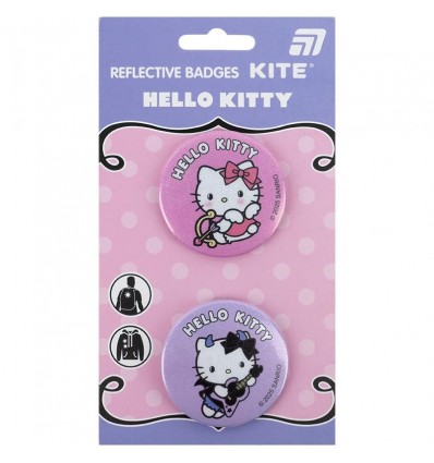 Набор значок светоотражающих Kite Hello Kitty HK25-107-1