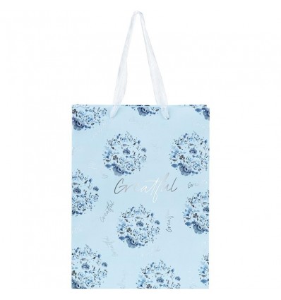 Пакет пластиковий подарунковий Axent Flower Symphony-2 8504-42-A, 32х27 см