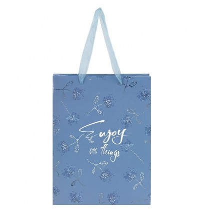 Пакет пластиковий подарунковий Axent Flower Symphony-3 8504-43-A, 32х27 см