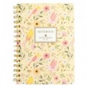 Блокнот на спіралі Axent Turnowsky Secret Garden 8473-2-A-TR, А5, 80 аркушів, клітинка