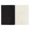 Книга записна Axent Partner Black&White 8710-7-A, A5, 60 аркушів, клітинка