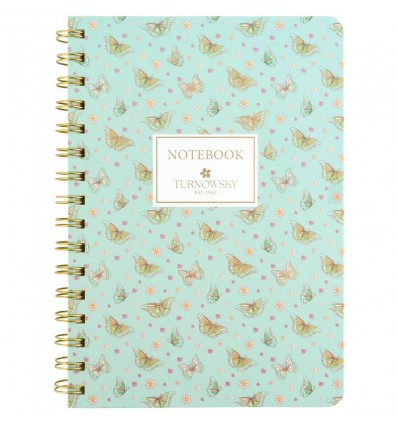 Блокнот на спирали Axent Turnowsky Morning Dew 8473-15-A-TR, А5, 80 листов, клетка