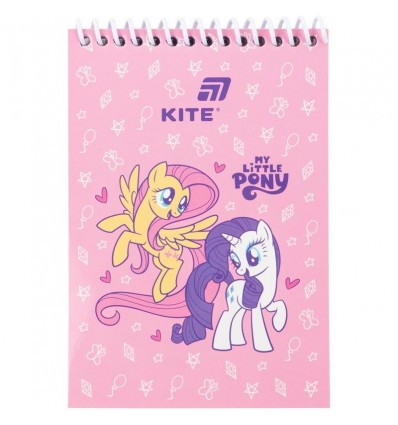 Блокнот на спіралі Kite My Little Pony LP26-196, А6, 48 аркушів, нелінований