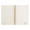 Блокнот на спирали Axent Turnowsky Nat Melody 8473-5-A-TR, А5, 80 листов, клетка