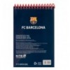 Блокнот на спирали Kite FC Barcelona BC26-196, А6, 48 листов, нелинированный