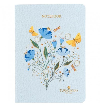 Книга записна Axent Turnowsky Secret Garden 8711-1-A-TR, А6, 60 аркушів, клітинка