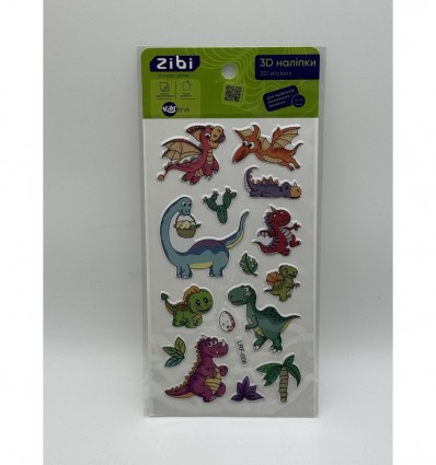 3D наклейки DINO детеныша 18 см, KIDS Line ZB.63336