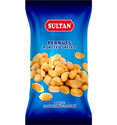 Арахис жареный ТМ Sultan slt.50083, соленый, 60г