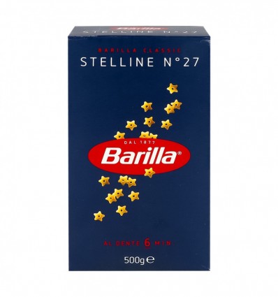 Barilla Макарони Стелінеі з твердих сортів пшениці 500г