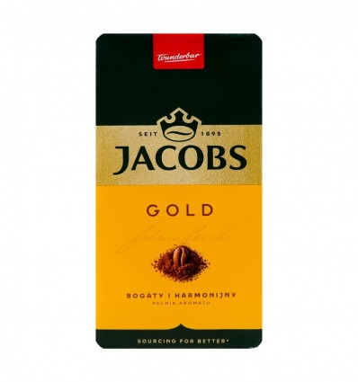 Кофе Jacobs Gold натурально жареное мелено 500г