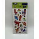 3D наліпки DINO хижаки 18 см, KIDS Line ZB.63333