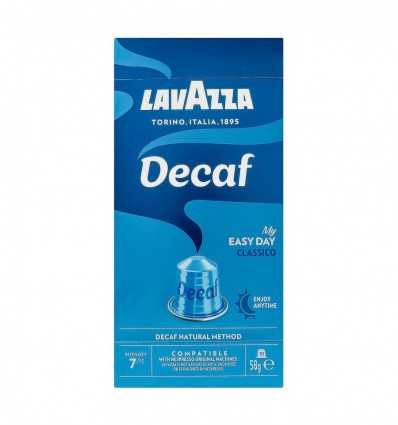 Кофе Lavazza Decaf натурально жареное мелено 10шт