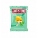 Chipster`s Чипсы картофельные большая волна со вкусом Сметана и зелень 95г