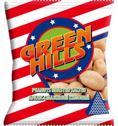 Арахіс смажений солоний ТМ Sultan slt.50014 "GREEL HILLS", 30г