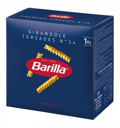 Barilla Макарони Girandole Torsades з твердих сортів пшениці 1кг