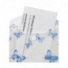 Папка-конверт А7 на кнопке, BUTTERFLY ARABESKI, полупрозрачная, перламутровая белая, BM.3923-31