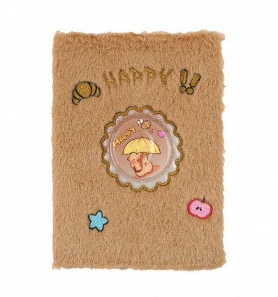 Блокнот плюшевий CAPYBARA 14, А5, 80 арк., клітинка, асорті, KIDS Line, ZB.700035